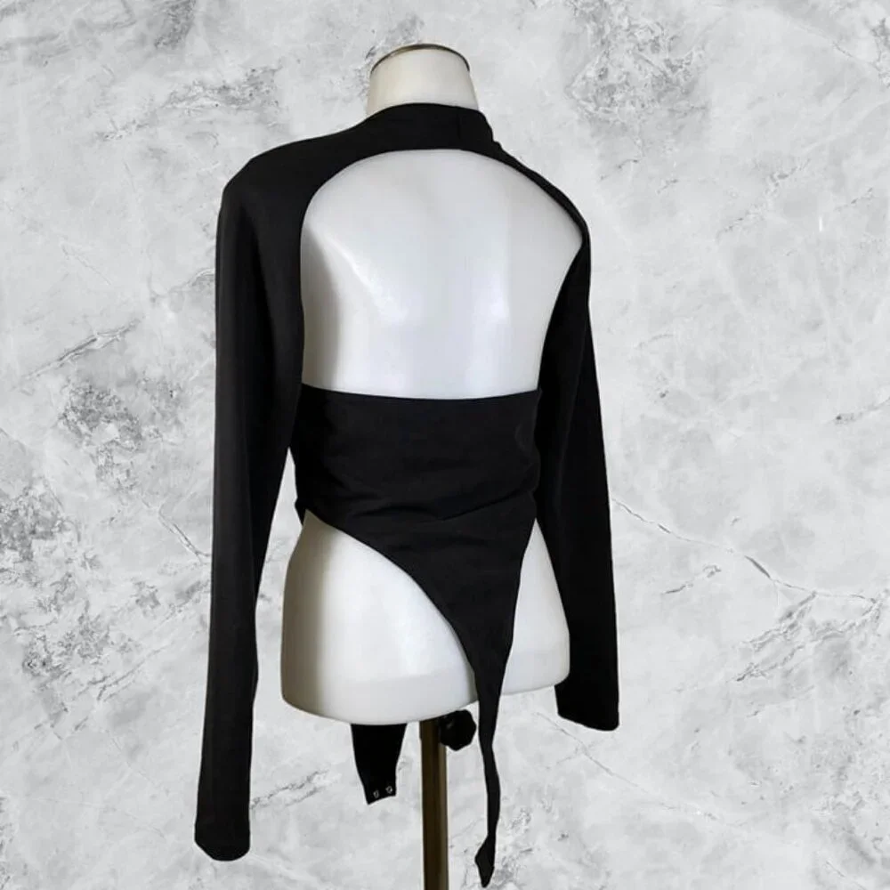 h:ours Nikita Bodysuit - Black - Picture 5 of 8